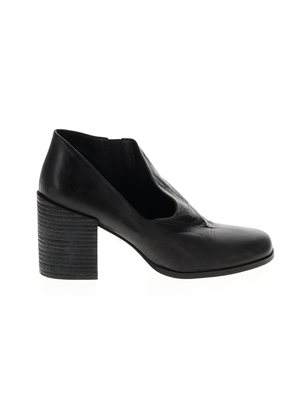 FREE PEOPLE Black Cutout Bootie 6.5